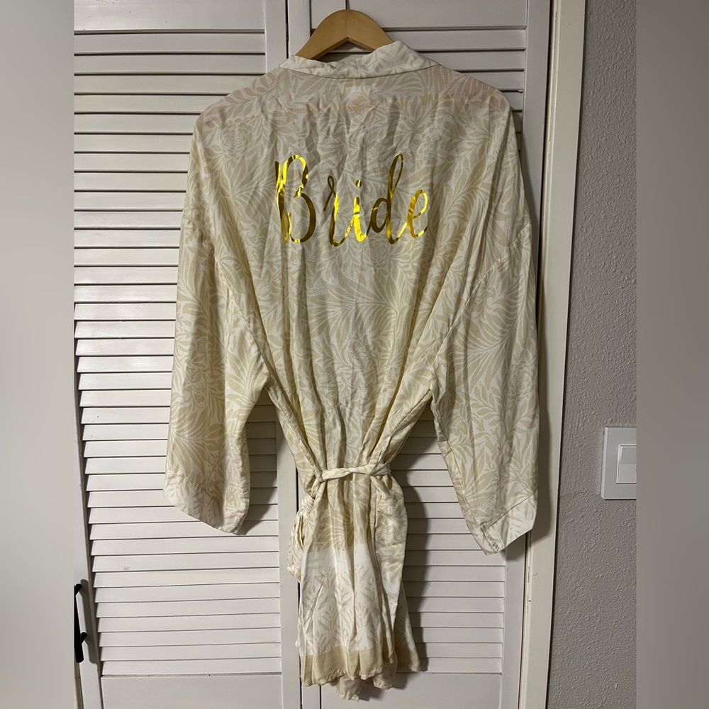 Bride Robe
